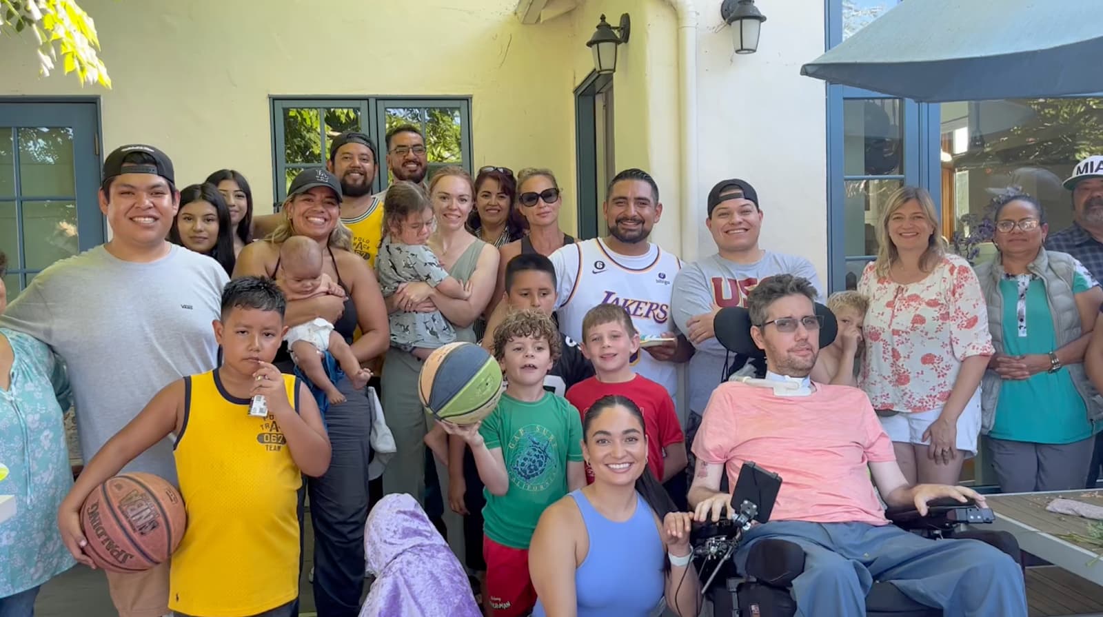 Ady Barkan's caregivers